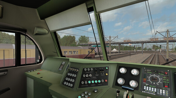 Игра ZDSimulator - EP1M Locomotive, скриншот