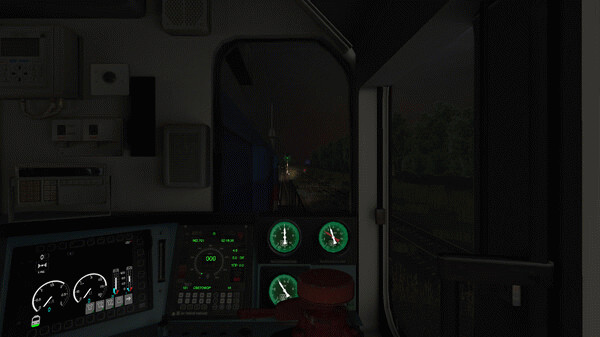 Игра ZDSimulator - TEM18DM Locomotive, скриншот