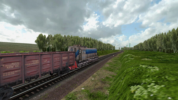Игра ZDSimulator - TEM18DM Locomotive, скриншот