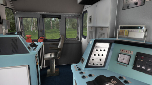 Игра ZDSimulator - TEM18DM Locomotive, скриншот