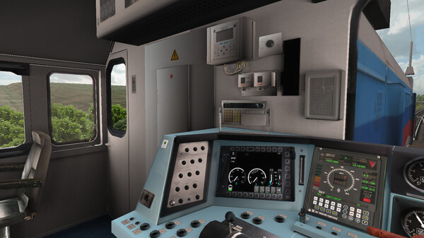Игра ZDSimulator - TEM18DM Locomotive, скриншот