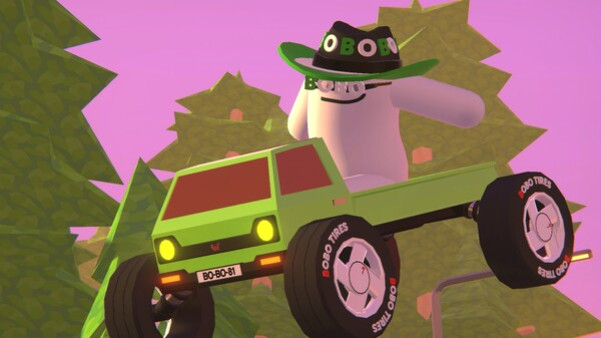 Игра Zeepkist - BOBO Tires DLC, скриншот