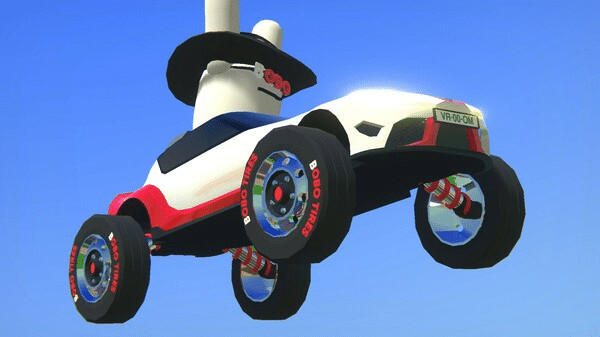 Игра Zeepkist - BOBO Tires DLC, скриншот