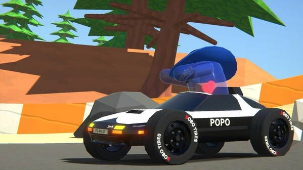 Игра Zeepkist - BOBO Tires DLC, скриншот