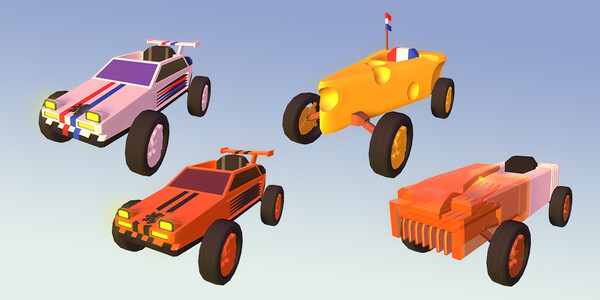 Игра Zeepkist - King's Day DLC, скриншот