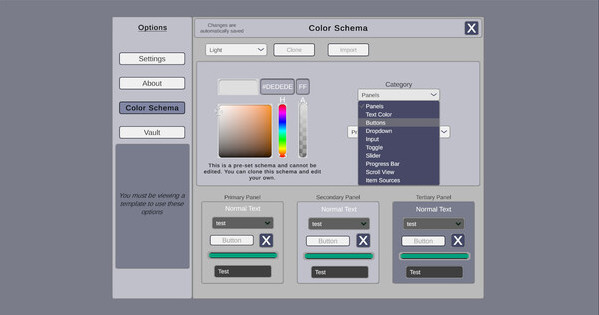 Игра Zenkcraft - Colored Interface, скриншот