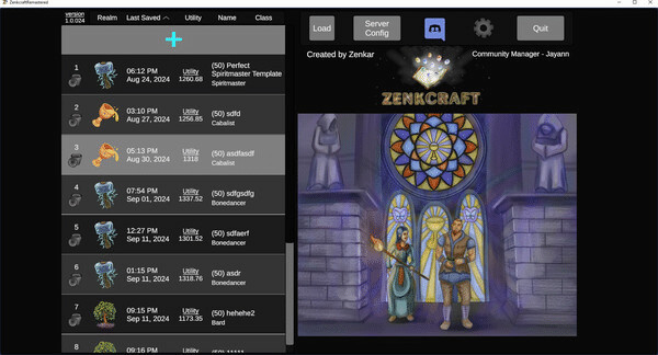 Игра Zenkcraft - Colored Interface, скриншот
