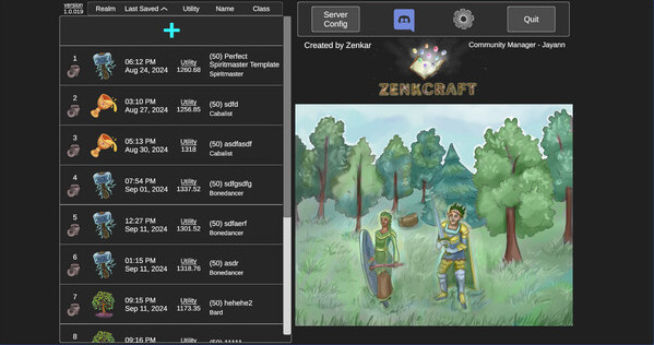 Игра Zenkcraft, скриншот
