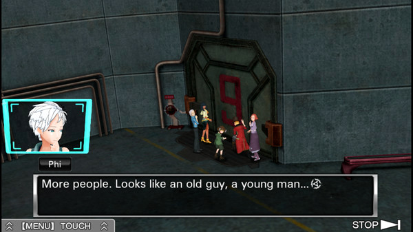 Игра Zero Escape: The Nonary Games, скриншот