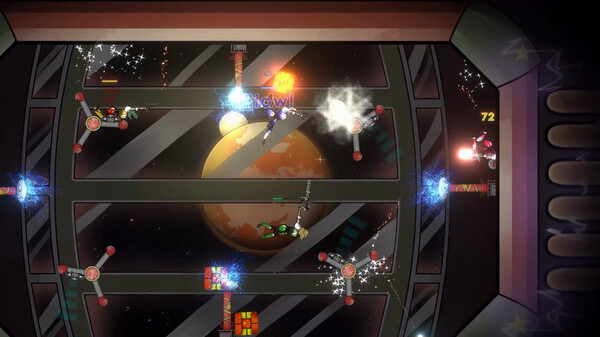 Игра Zero-G Gunfight, скриншот