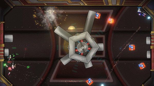 Игра Zero-G Gunfight, скриншот