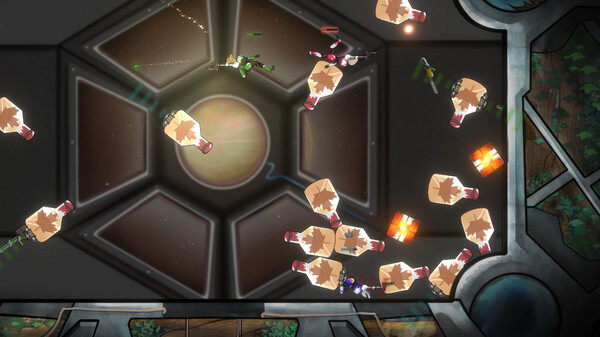 Игра Zero-G Gunfight, скриншот