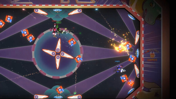 Игра Zero-G Gunfight, скриншот