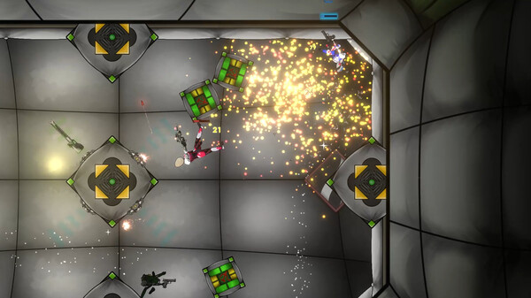 Игра Zero-G Gunfight, скриншот