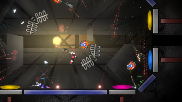 Игра Zero-G Gunfight, скриншот