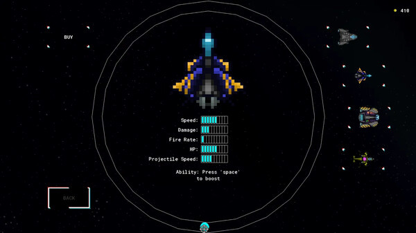 Игра Zero Point Survivor, скриншот