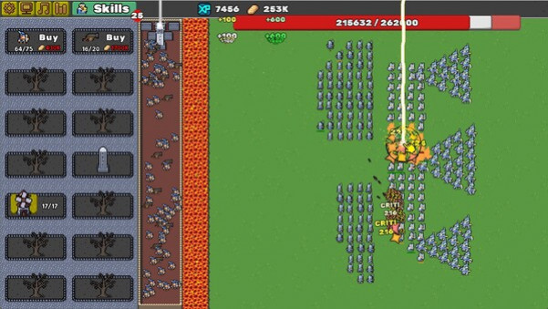 Игра Zero Stress King: Idle Defense, скриншот