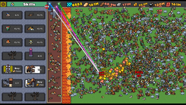 Игра Zero Stress King: Idle Defense, скриншот