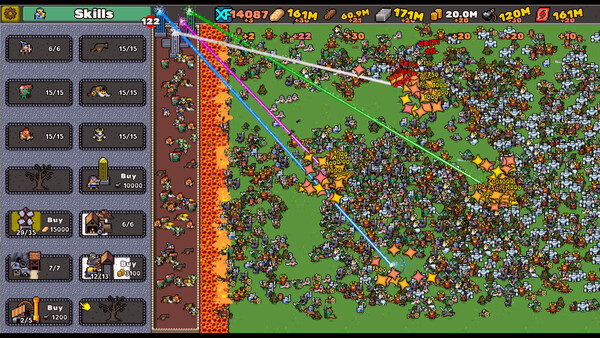Игра Zero Stress King: Idle Defense, скриншот