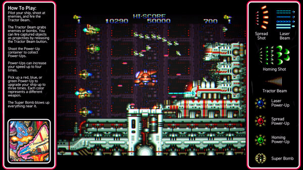 Игра Zero Wing, скриншот