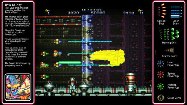 Игра Zero Wing, скриншот