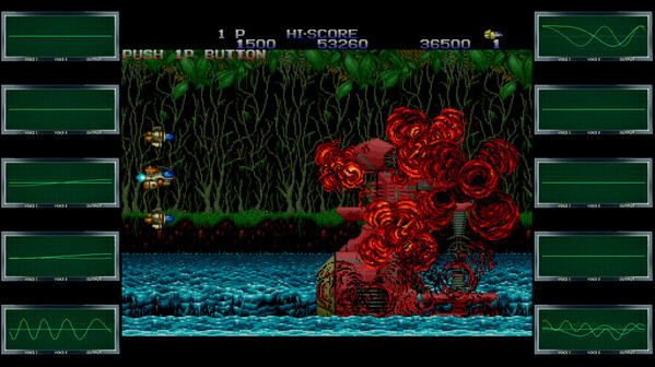 Игра Zero Wing, скриншот