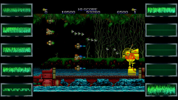 Игра Zero Wing, скриншот