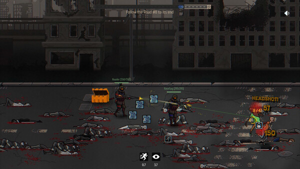 Игра ZEROAD, скриншот