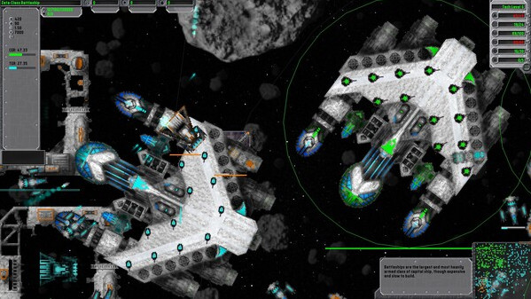 Игра Zeta Leporis RTS, скриншот