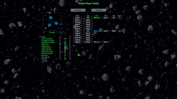 Игра Zeta Leporis RTS, скриншот
