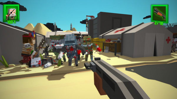Игра ZIC – Zombies in City, скриншот
