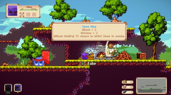 Игра Zlime: Return Of Demon Lord, скриншот