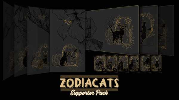 Игра Zodiacats - Supporter Pack, скриншот