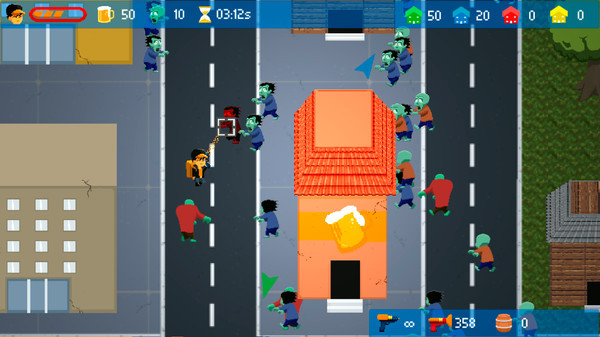 Игра Zombeer: Delivery Mission, скриншот