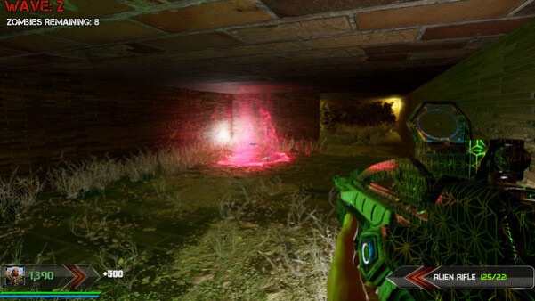 Игра ZOMBIAX EVIL, скриншот