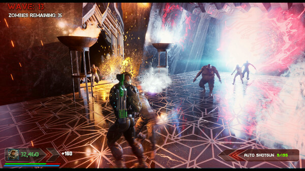 Игра ZOMBIAX EVIL, скриншот