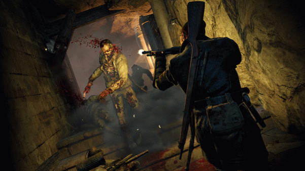 Игра Zombie Army Trilogy, скриншот
