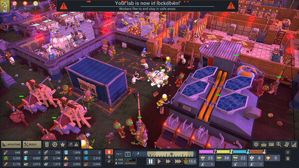Игра Zombie Cure Lab, скриншот