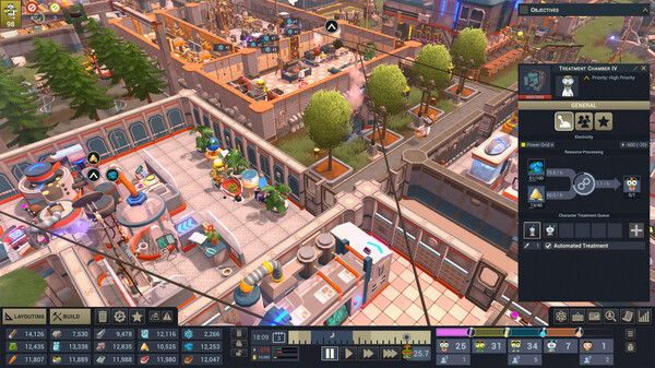 Игра Zombie Cure Lab, скриншот