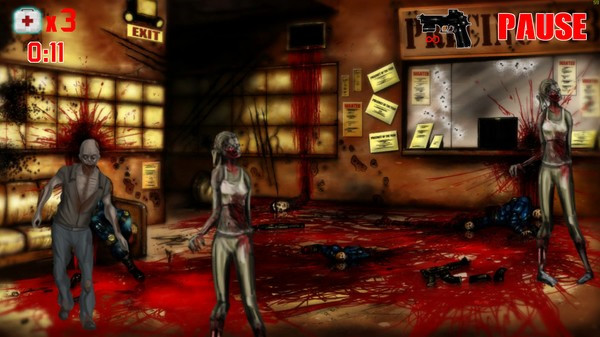 Игра Zombie Desperation, скриншот