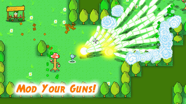 Игра Zombie Party, скриншот