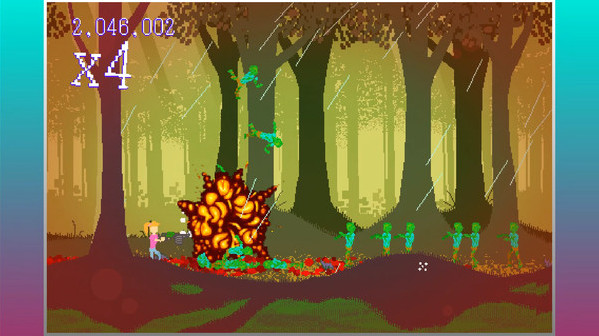 Игра Zombie Party, скриншот