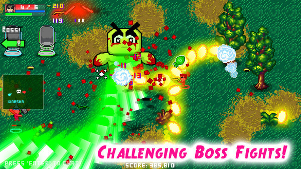 Игра Zombie Party, скриншот