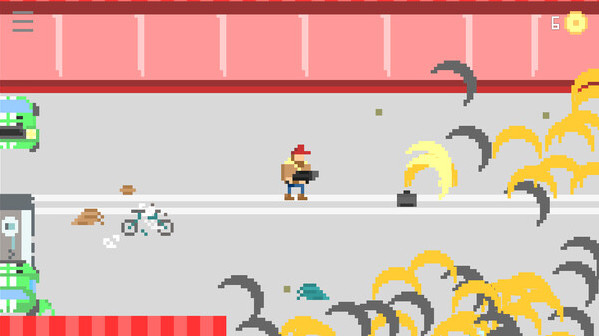 Игра Zombie Rush, скриншот