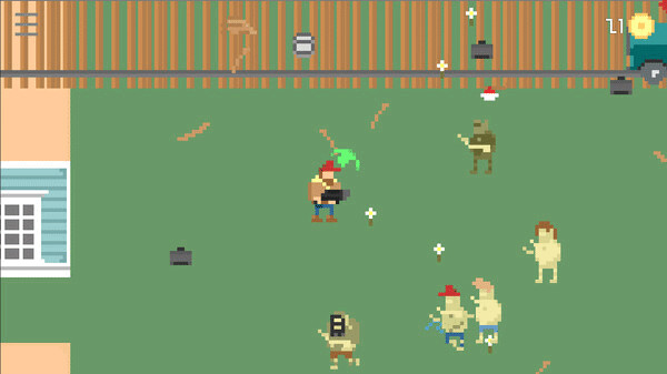 Игра Zombie Rush, скриншот