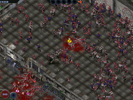Игра Zombie Shooter, скриншот