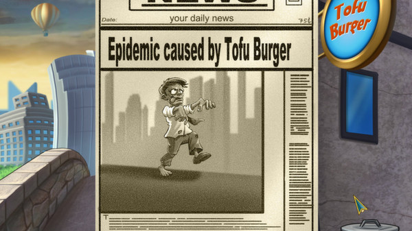 Игра Zombie Solitaire, скриншот