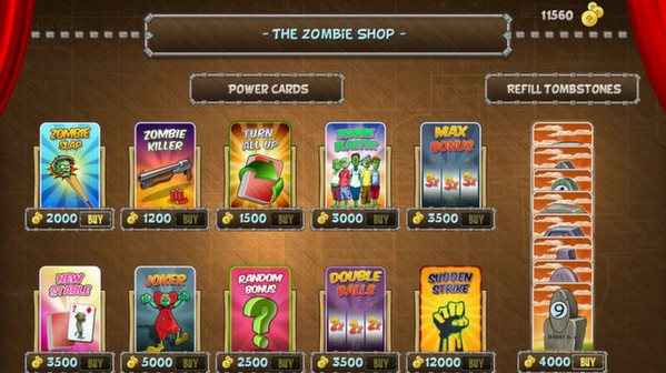 Игра Zombie Solitaire, скриншот