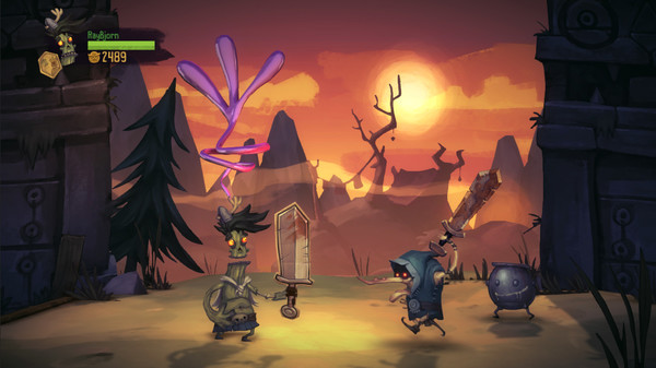 Игра Zombie Vikings - Raybjörn Character, скриншот