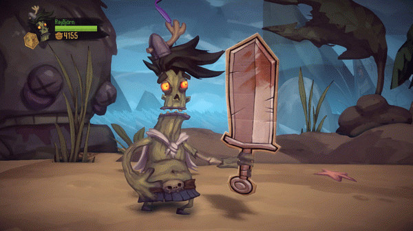 Игра Zombie Vikings - Raybjörn Character, скриншот